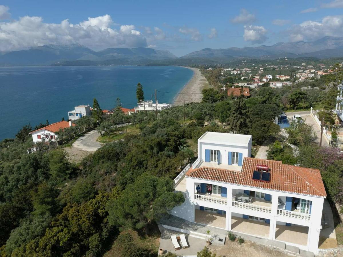 Laconian Collection Villa Big Blue Mavrovoúnion Esterno foto